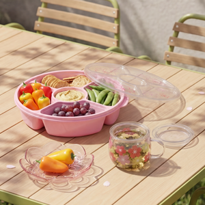 BOX FOR SNACKS MULTIPLE DIVIDERS