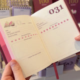 Bordo A6 100 Kitap Günlüğü