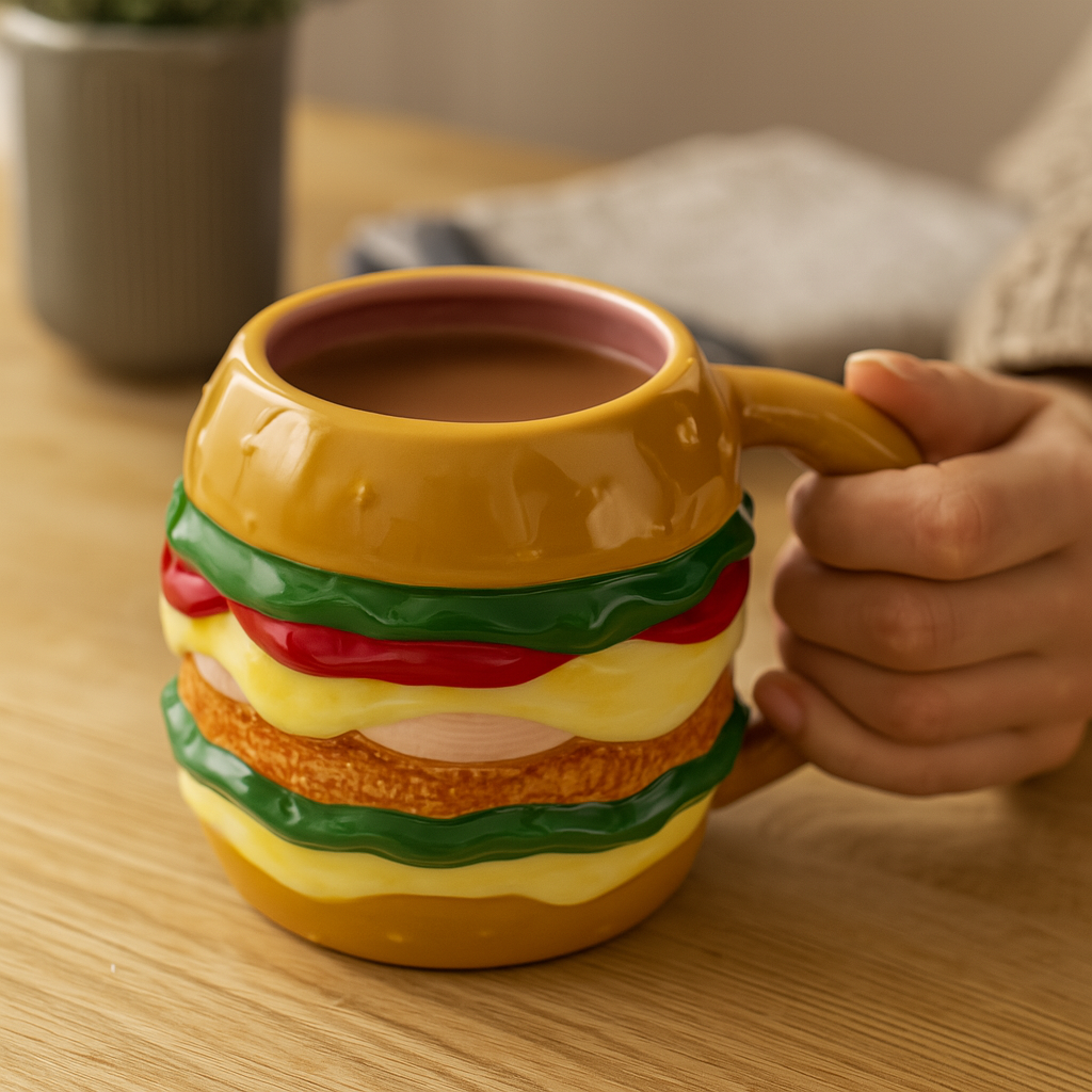 Burger Şekilli Kupa