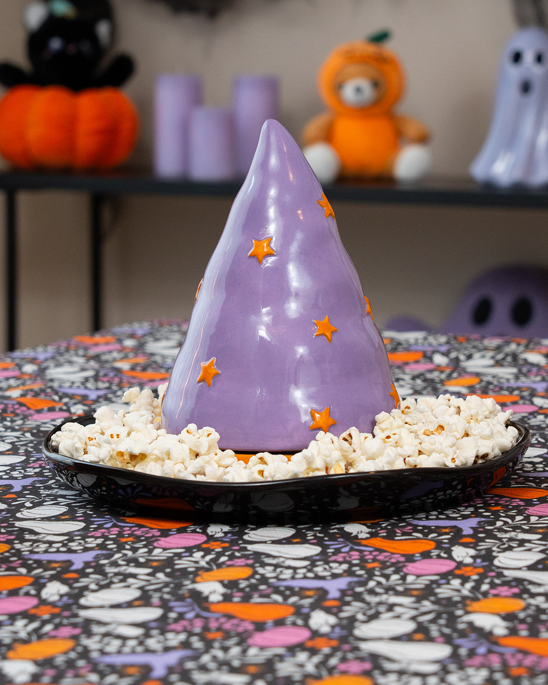 Cadı Şapkası Şeklinde Seramik Kase