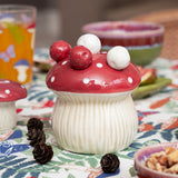 FORK HOLDER CERAMIC 6PCS MUSHROOM SHAPE