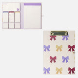 CLIPBOARD FOLDER W. REFILLABLE NOTEPAD B5