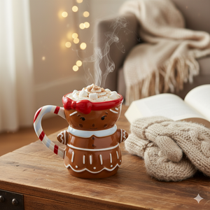 Kurabiye Adam Şekilli Kupa