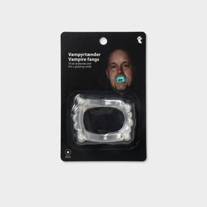 Glow in the dark vampire fangs - One size