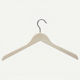 White wooden hangers - 2 pcs 