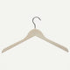 White wooden hangers - 2 pcs 