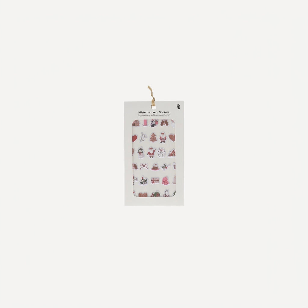 Yılbaşı Temalı Dokulu Sticker Seti