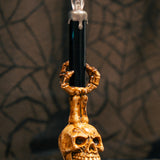 CANDLE HOLDER LED SKULL COLOR CHANGING LIGHT
