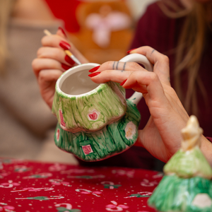 Kendin Yap Yılbaşı Temalı Kupa Seti