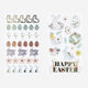 Paskalya Temalı Sticker Seti