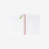 NOTEBOOK A5 POPPING COVER W. SPIRAL