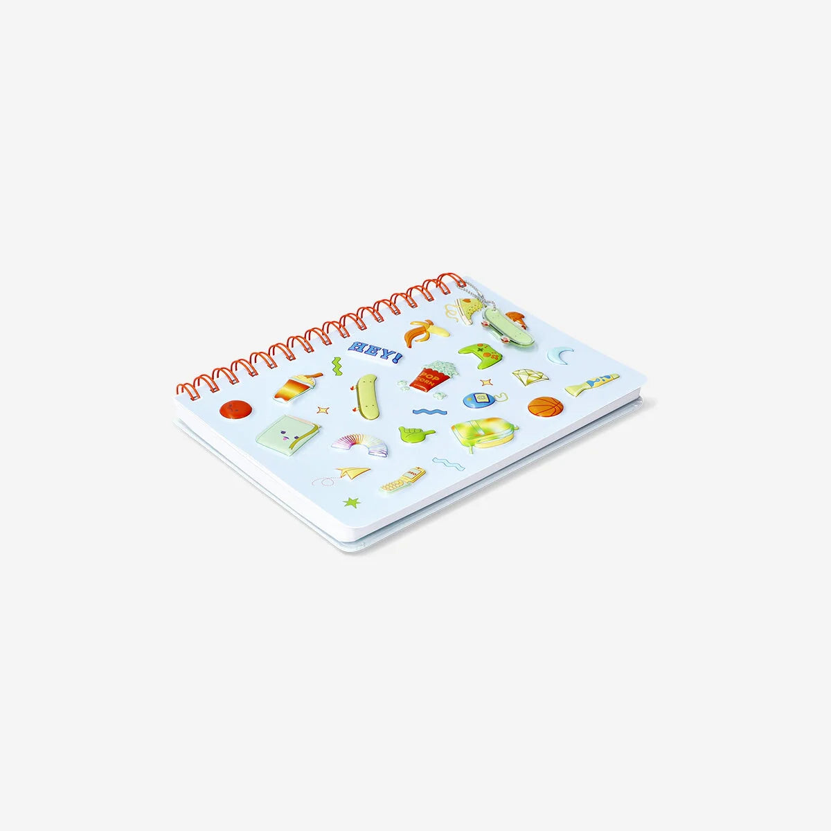 NOTEBOOK A5 POPPING COVER W. SPIRAL