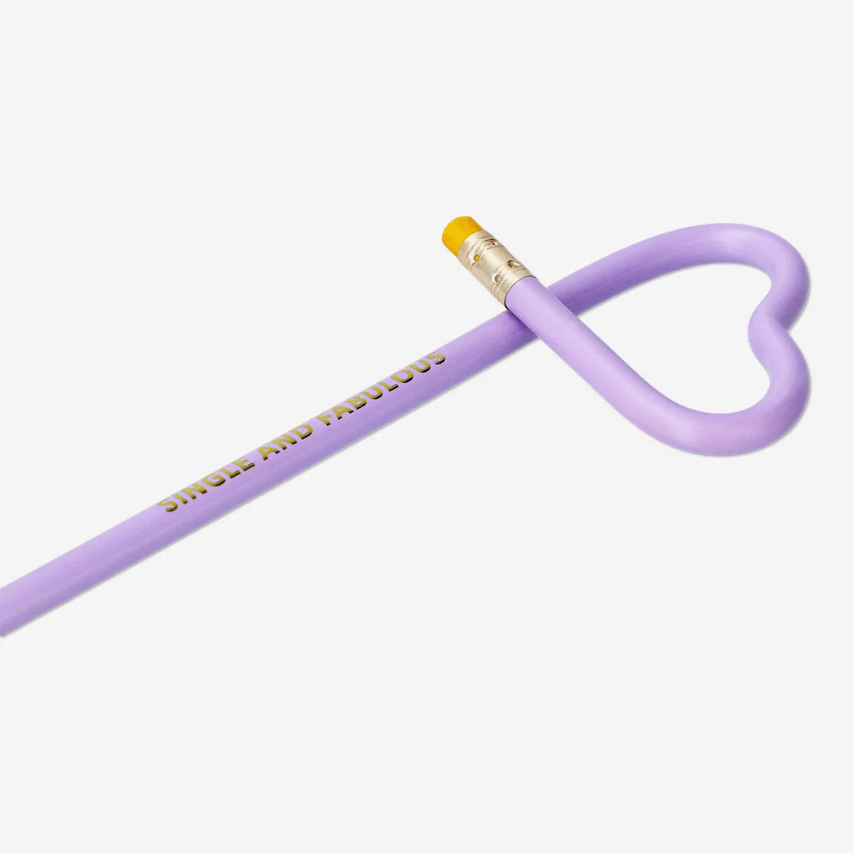 PENCIL SHAPED AS HEART