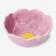 Pembe Çiçek Şekilli Kase 11,5 cm