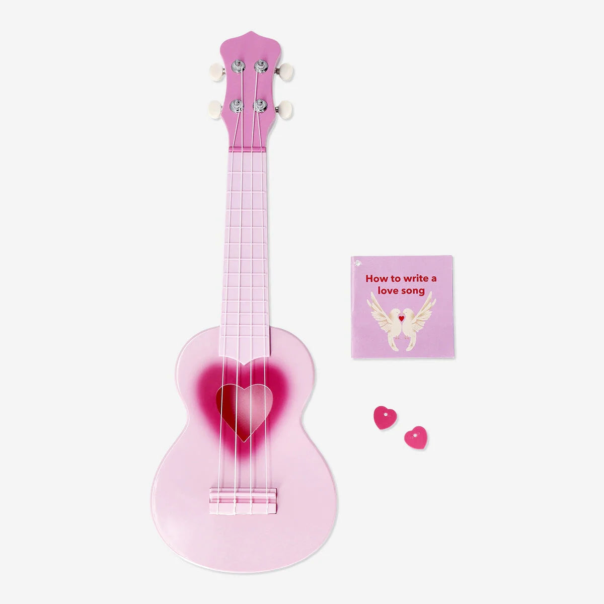 Pembe Kalpli Ukulele