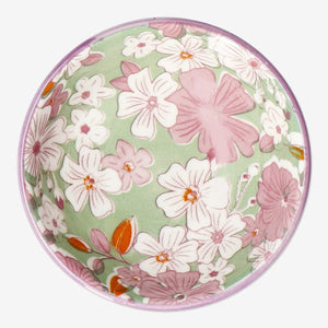 Çiçek Desenli Seramik Kase 7,7 cm