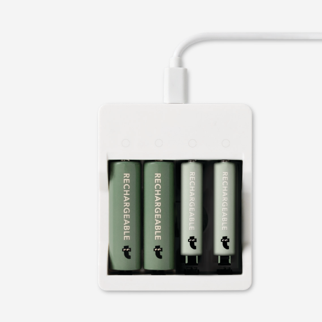 Şarj Edilebilir Piller için USB Şarj Cihazı