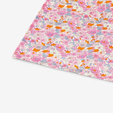 TABLE CLOTH COTTON 140X220 CM FLOWER PRINT