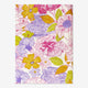 Büyük Pembe Çiçek Desenli Masa Örtüsü 140 cm x 220 cm